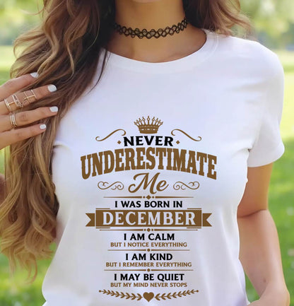 DECEMBER - SWEET CALM AND UNFORGETTABLE - FOR WOMEN - TLEE12 (SKU2608-491-12)