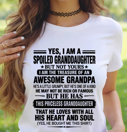 GRANDPA & SPOILED GRANDDAUGHTER - FROM GRANDPA - TLEE00 (SKU2609-158-00)