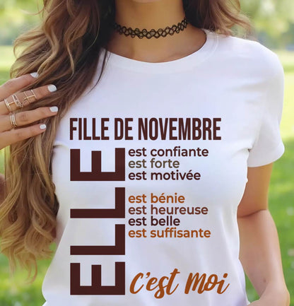 JE SUIS UNE FILLE DE NOVEMBRE - fma TLEE11 (SKU2605-192-11)