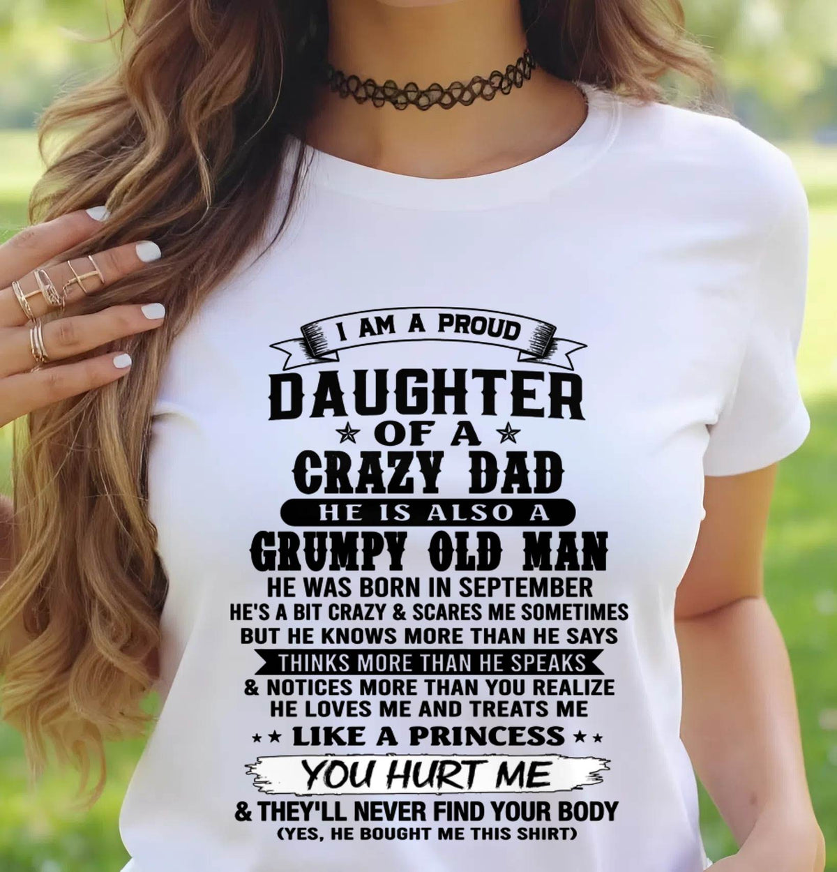 SEPTEMBER - PROUD DAUGHTER OF DAD - FROM DAD - TLEE09 (SKU2606-209-09)