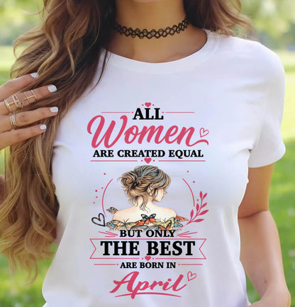 APRIL GIRLS ARE SIMPLY THE BEST - FOR WOMEN - TLEE04 (SKU2604-316-04)