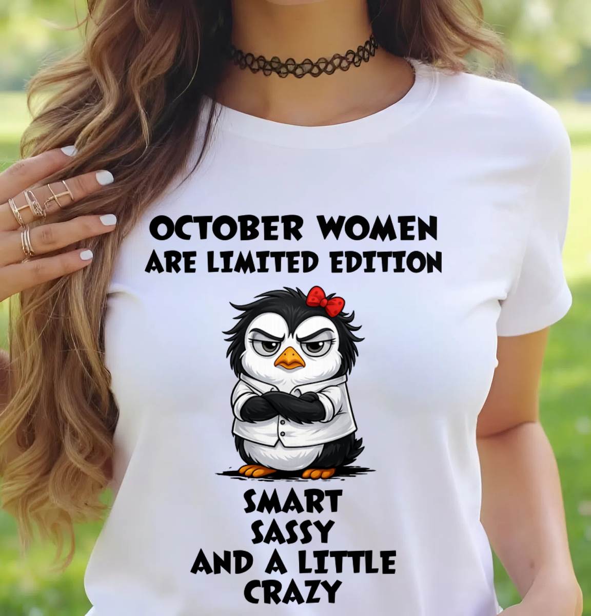 OCTOBER WOMEN – PRETTY WITH A SIDE OF CRAZY - FOR WOMEN - TLEE10 (SKU2605-400-10)