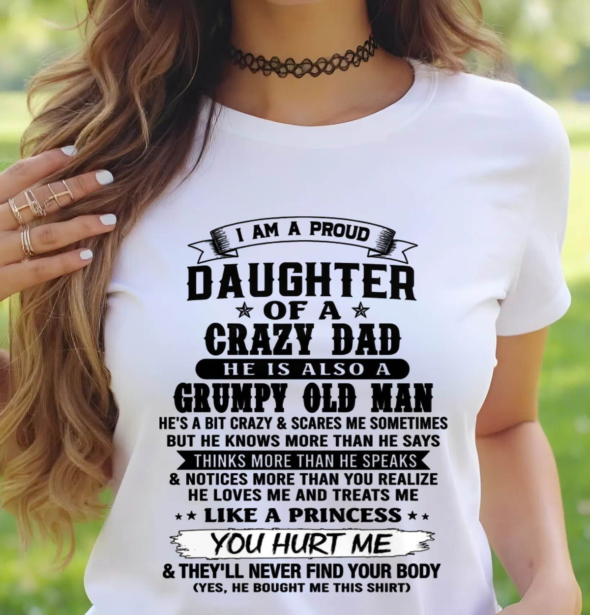 PROUD DAUGHTER OF DAD - FROM DAD - TLEE00 (SKU2606-209-00)