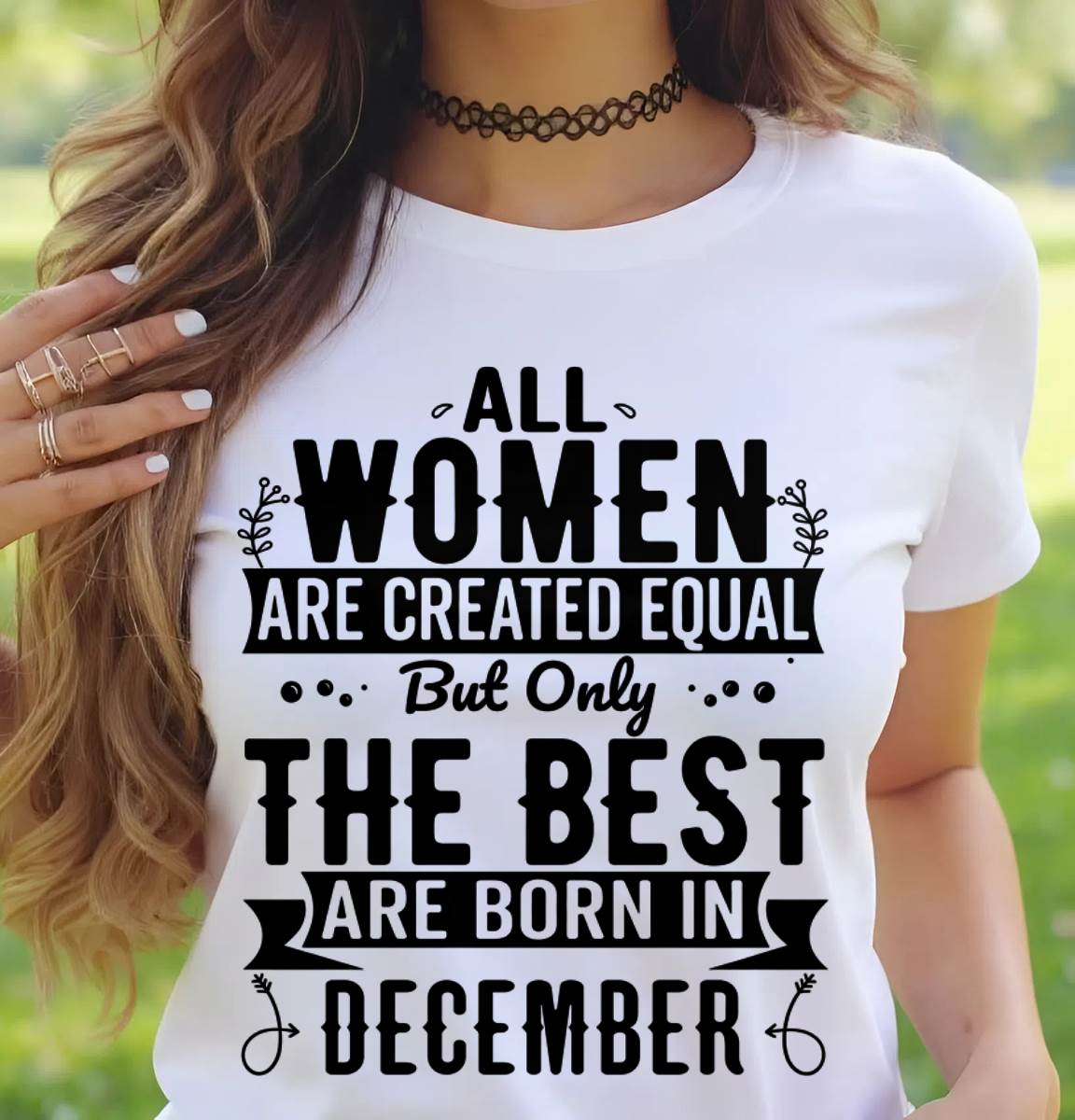 DECEMBER WOMEN ARE THE BEST KIND - FOR WOMEN - TLEE12 (SKU2605-398-12)