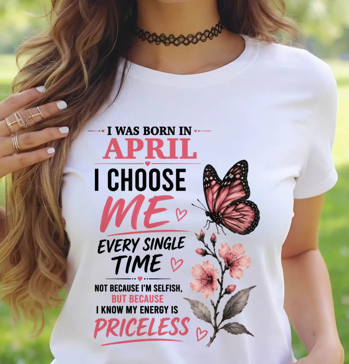 APRIL QUEEN – I CHOOSE ME EVERY SINGLE TIME - FOR WOMEN - TLEE04 (SKU2606-02-04)