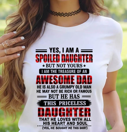 DAD’S SPOILED DAUGHTER - FROM DAD - TLEE00 (SKU2609-31-00)