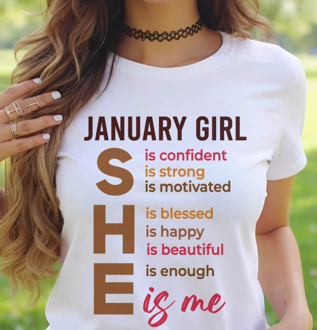JANUARY GIRL - SHE IS ME - FOR WOMEN - TLEE01 (SKU2607-164-01)