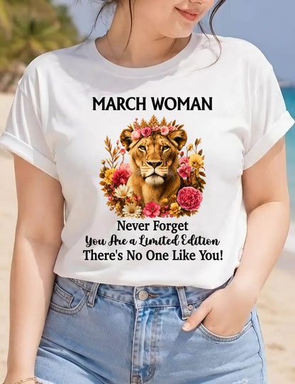 MARCH WOMAN – PROUD TO BE DIFFERENT - FOR WOMEN - TLEE03 (SKU2607-74-03)