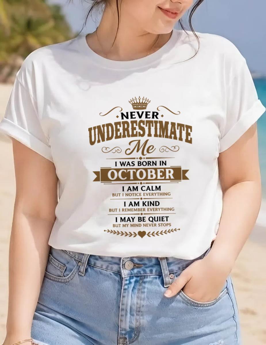 OCTOBER - SWEET CALM AND UNFORGETTABLE - FOR WOMEN - TLEE10 (SKU2608-491-10)