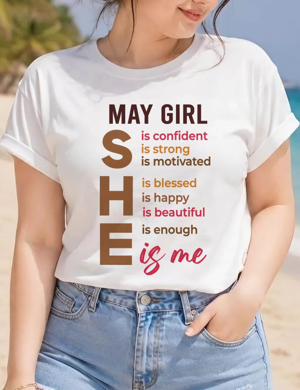 MAY GIRL - SHE IS ME - FOR WOMEN - TLEE05 (SKU2607-164-05)