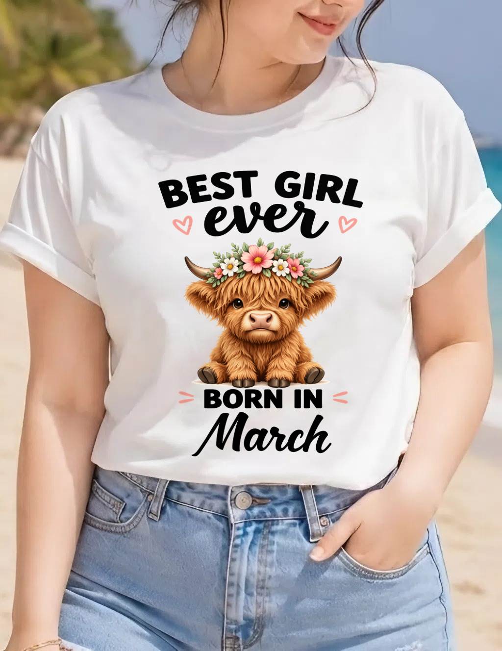 MARCH - BEST GIRL EVER - FOR WOMEN - TLEE03 (SKU2607-198-03)