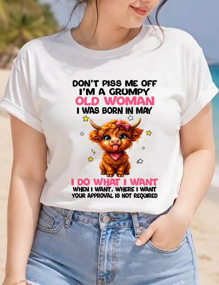 MAY GRUMPY LADY SHIRT - FOR WOMEN - TLEE05 (SKU2607-215-05)