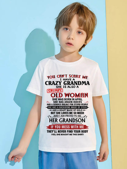 APRIL - YOU CAN'T SCARE ME I HAVE A CRAZY GRANDMA SHE IS ALSO A GRUMPY OLD WOMAN - FROM GRANDMA - TLEE04 (SKU2603-54-04)