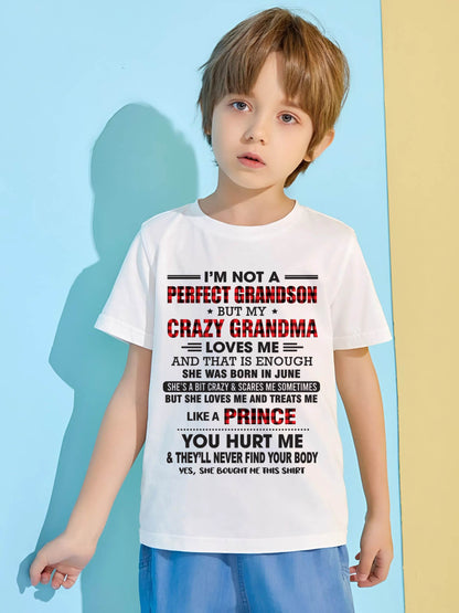 JUNE - PROUD GRANDSON OF A CRAZY GRANDMA - FROM GRANDMA - TLEE06 (SKU2603-71-06)