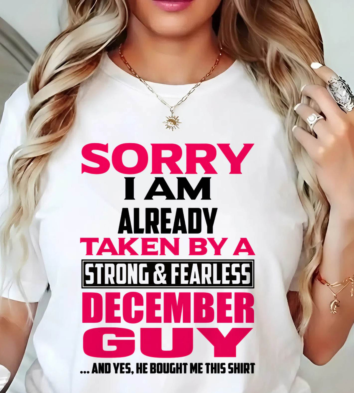 MY DECEMBER GUY BOUGHT ME THIS SHIRT - FROM HUSBAND - TLEE12 (SKU2605-65-12)