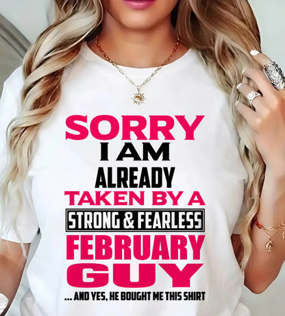 MY FEBRUARY GUY BOUGHT ME THIS SHIRT - FROM HUSBAND - TLEE02 (SKU2605-65-02)