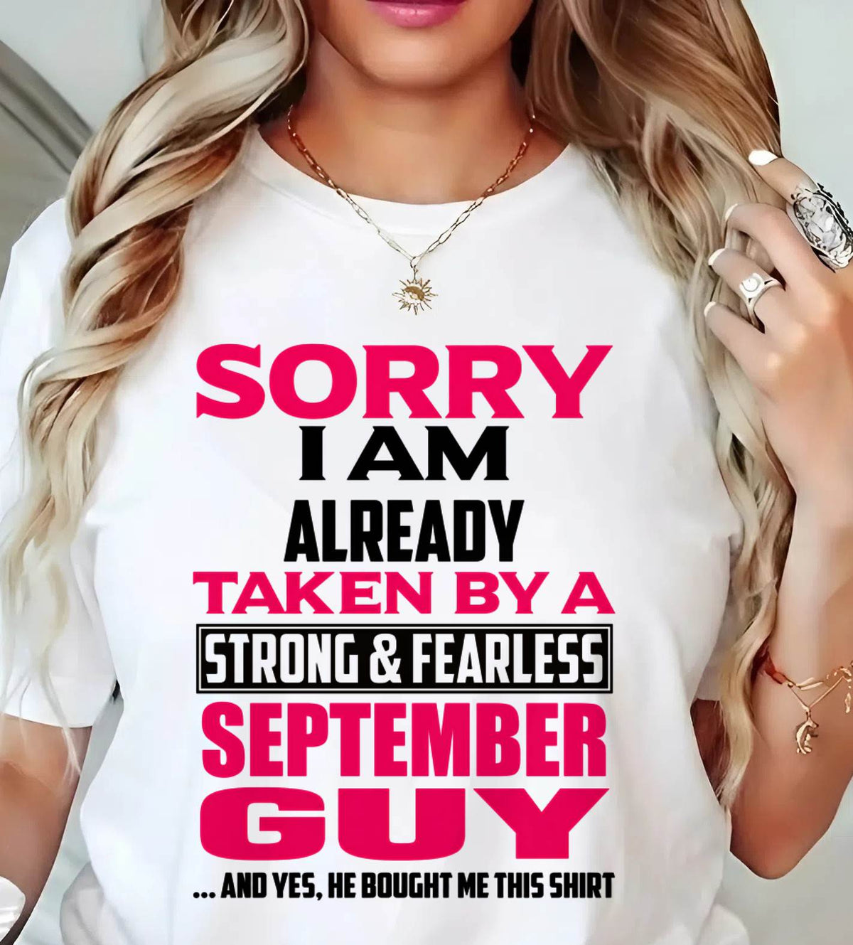 MY SEPTEMBER GUY BOUGHT ME THIS SHIRT - FROM HUSBAND - TLEE09 (SKU2605-65-09)