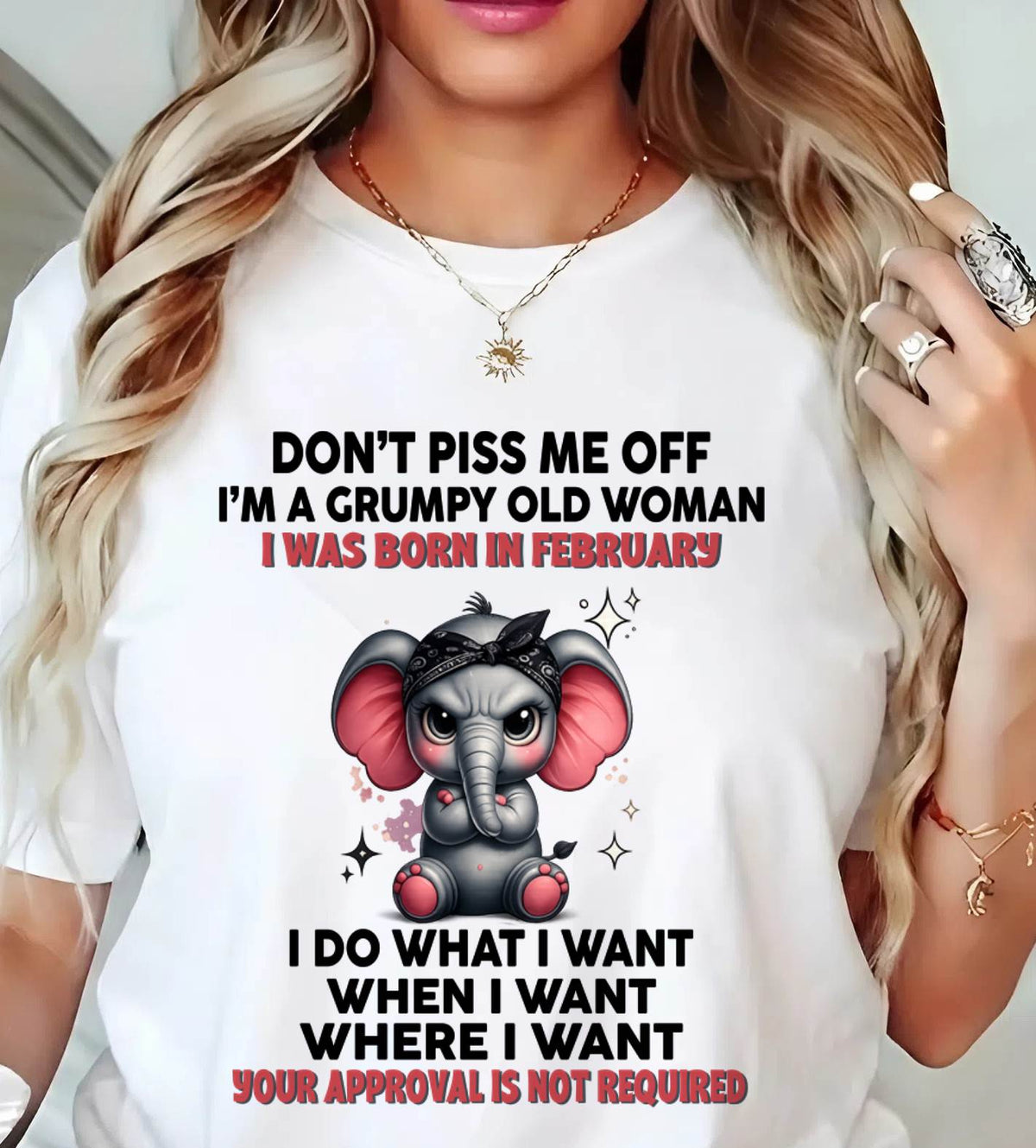 FEBRUARY - I DO WHAT I WANT, WHEN I WANT, AND I DON’T NEED YOUR PERMISSION - FOR WOMEN - TLEE02 (SKU2602-185-02)