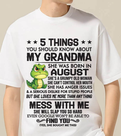AUGUST GRANDMAS ARE DIFFERENT - FROM GRANDMA - TLEE08 (SKU10-06-08)