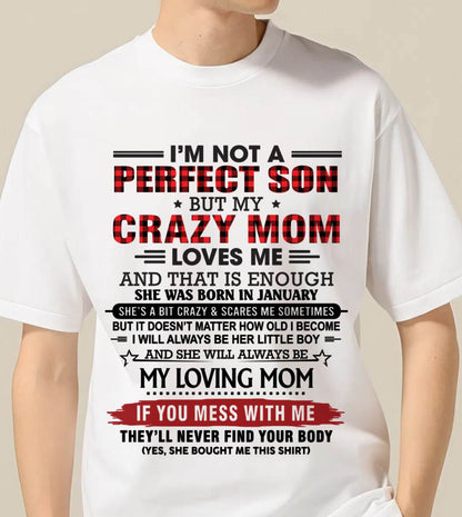 JANUARY - NO MATTER HOW OLD I GET, I’LL ALWAYS BE MY MOM’S LITTLE BOY - FROM MOM - TLEE01 (SKU2602-59-01)