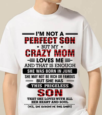 JUNE A MOM'S LOVE MAKES EVERYTHING ENOUGH - FROM MOM - TLEE06 (SKU2608-587-06)