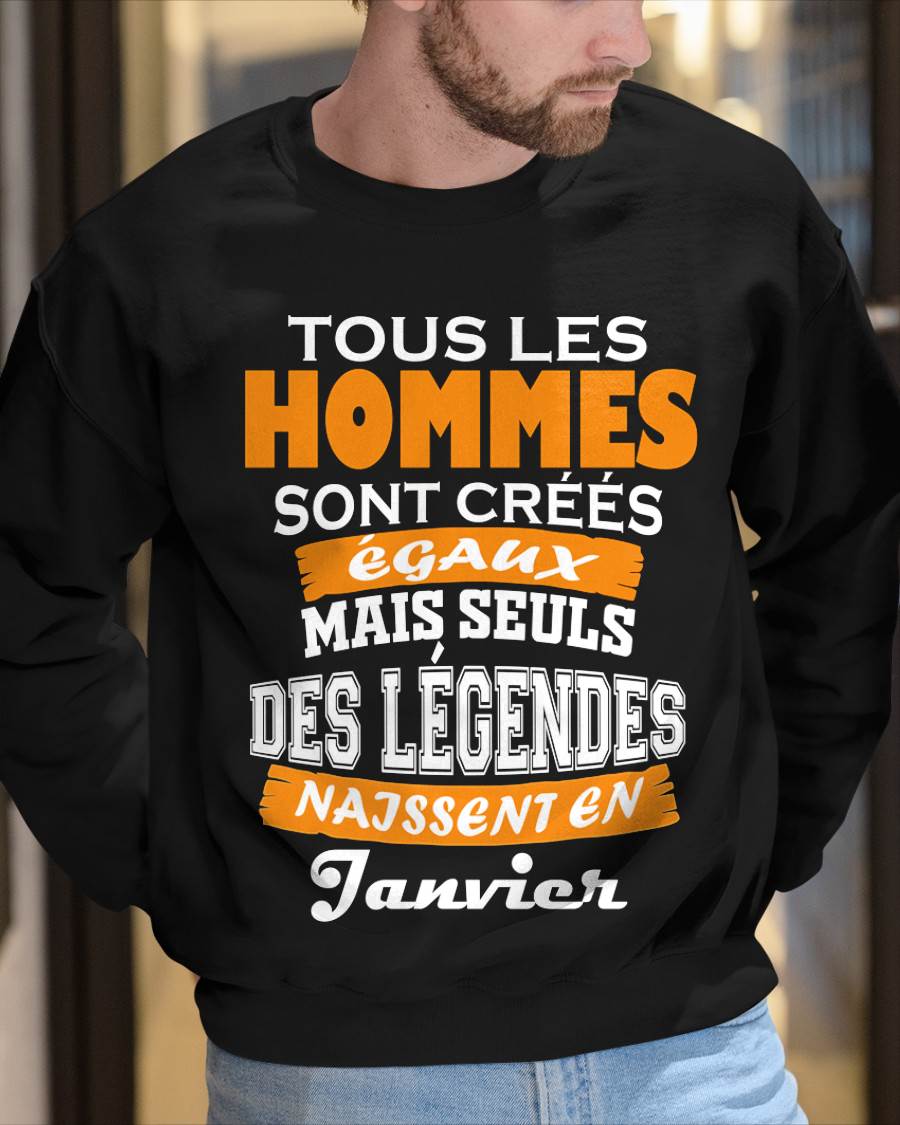 JANVIER : MOIS DES LÉGENDES - POUR HOMME - TLEE01 (SKU2604-291-01)