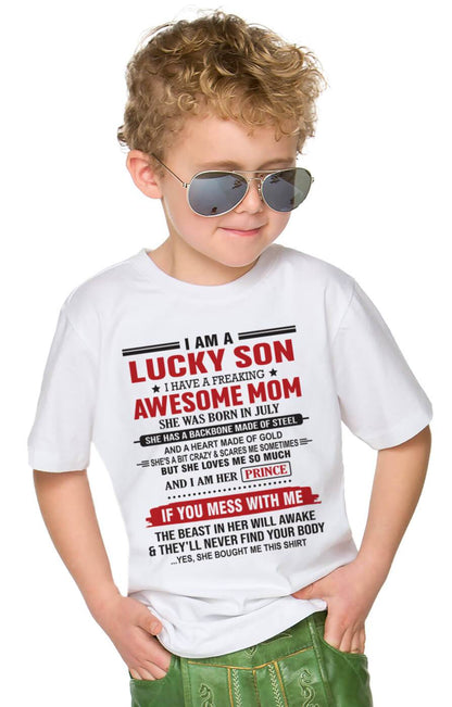 JULY - LUCKY SON OF A STRONG AND PROTECTIVE MOM - FROM MOM - TLEE07 (SKU2602-97-07)