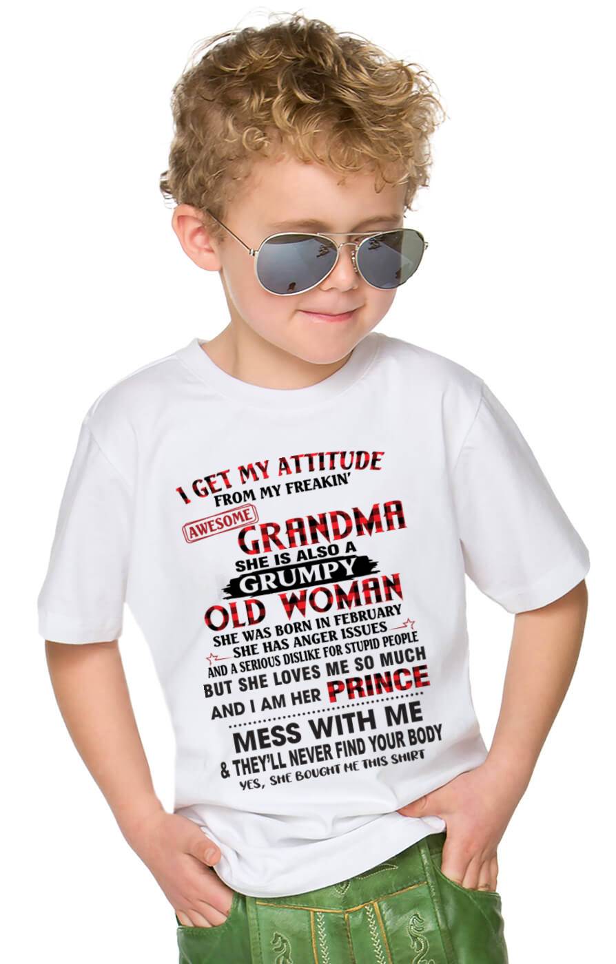 FEBRUARY - I GET MY ATTITUDE FROM MY FREAKIN’ AWESOME GRANDMA - FROM GRANDMA - TLEE02 (SKU2603-157-02)