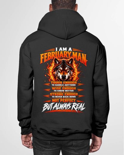 FEBRUARY – NOT PERFECT BUT ALWAYS REAL , WOLF SHIRT - FOR MAN - TLEE02 (SKU2610-56-02)