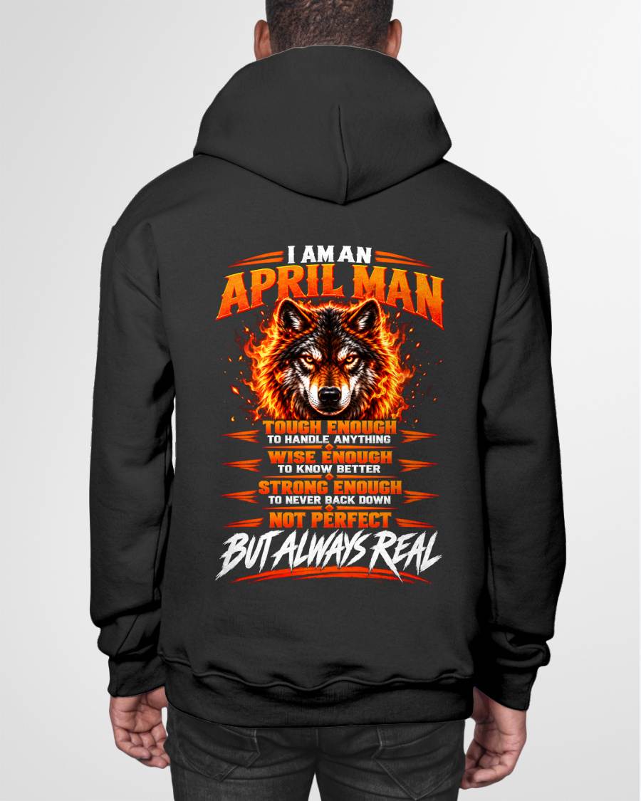 APRIL – NOT PERFECT BUT ALWAYS REAL , WOLF SHIRT - FOR MAN - TLEE04 (SKU2610-56-04)