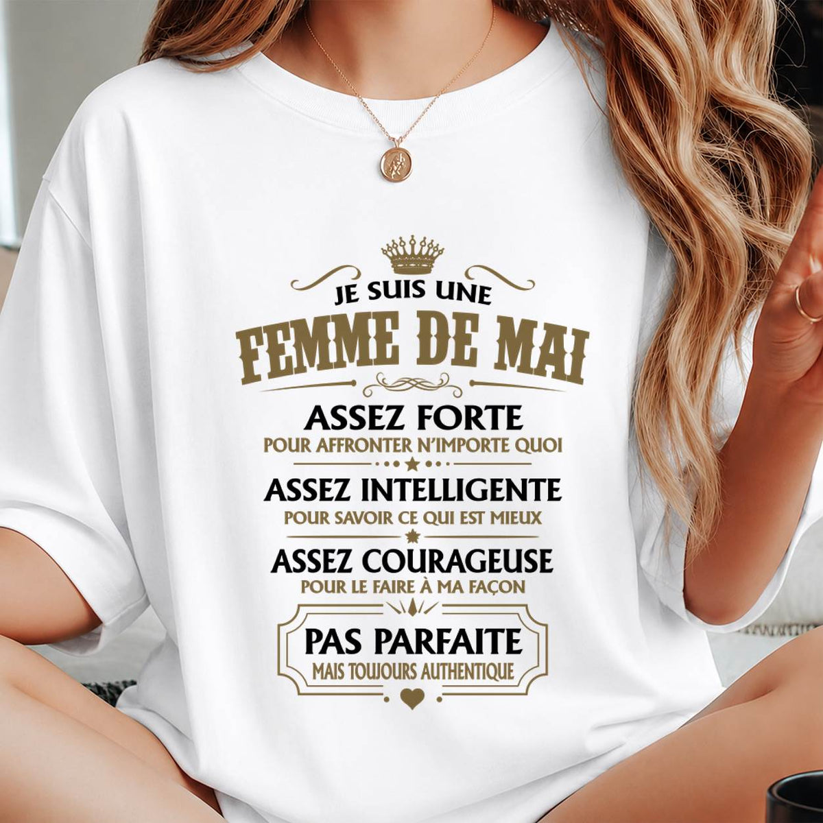 JE SUIS UNE FEMME DE MAI - fma TLEE05 (SKU2609-38-05)