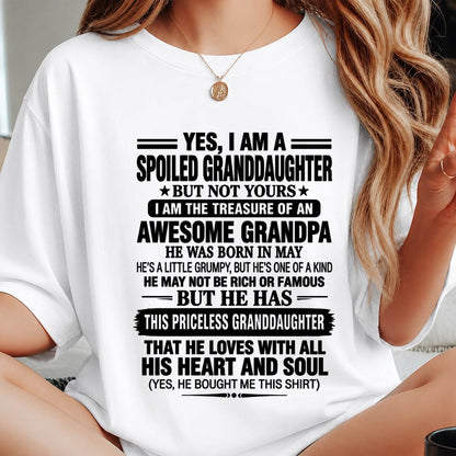 MAY GRANDPA & SPOILED GRANDDAUGHTER - FROM GRANDPA - TLEE05 (SKU2609-158-05)
