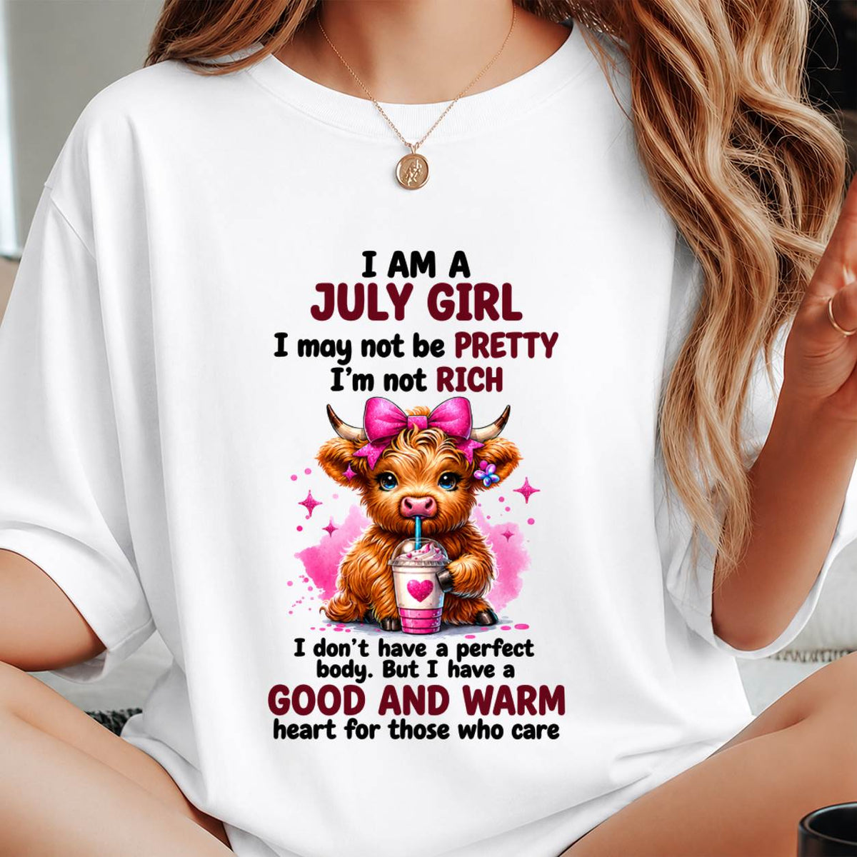 JULY GIRL GOOD & WARM HEART - FOR WOMEN - TLEE07 (SKU2608-385-07)