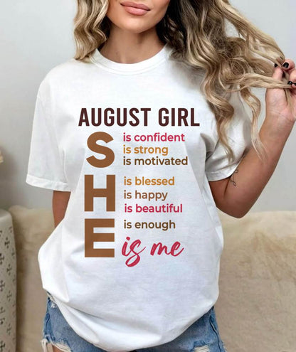 AUGUST GIRL - SHE IS ME - FOR WOMEN - TLEE08 (SKU2607-164-08)