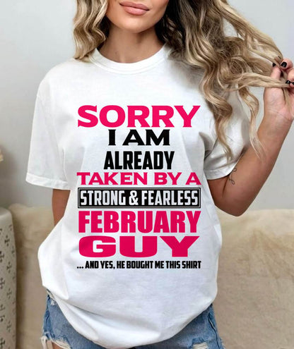 MY FEBRUARY GUY BOUGHT ME THIS SHIRT - FROM HUSBAND - TLEE02 (SKU2605-65-02)