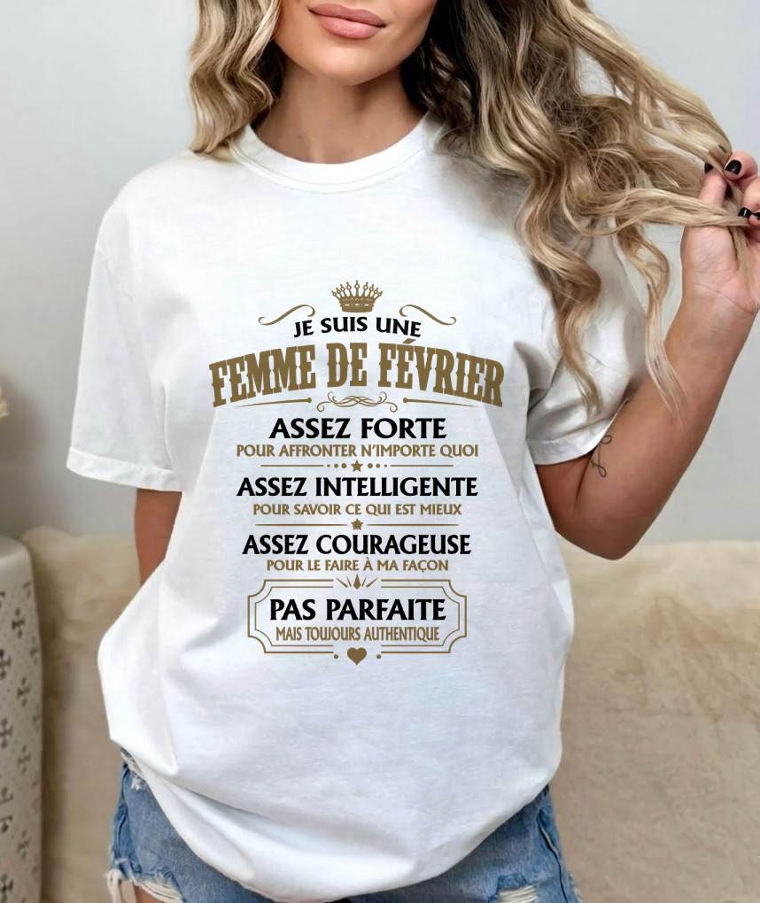 JE SUIS UNE FEMME DE FÉVRIER - fma TLEE02 (SKU2609-38-02)