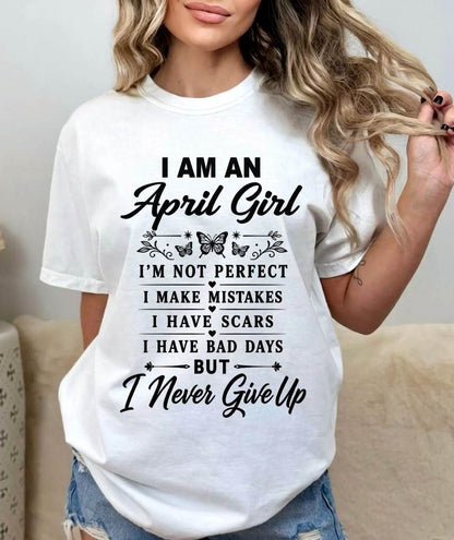APRIL GIRL NEVER GIVE UP - FOR WOMEN - TLEE04 (SKU2606-378-04)