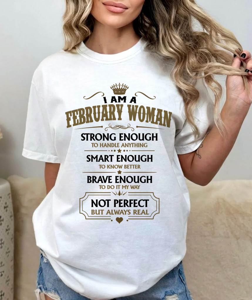 FEBRUARY WOMAN – BOLD STRONG REAL - FOR WOMEN - TLEE02 (SKU2605-90-02)