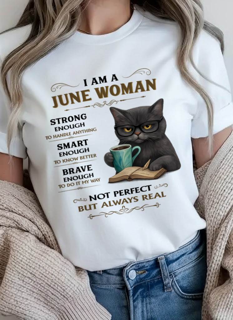JUNE - STRONG, SMART & BRAVE – CONFIDENT IN MY OWN WAY - FOR WOMEN - TLEE06 (SKU2603-14-06)