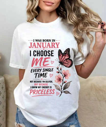 JANUARY QUEEN – I CHOOSE ME EVERY SINGLE TIME - FOR WOMEN - TLEE01 (SKU2606-02-01)