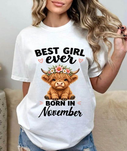 NOVEMBER - BEST GIRL EVER - FOR WOMEN - TLEE11 (SKU2607-198-11)