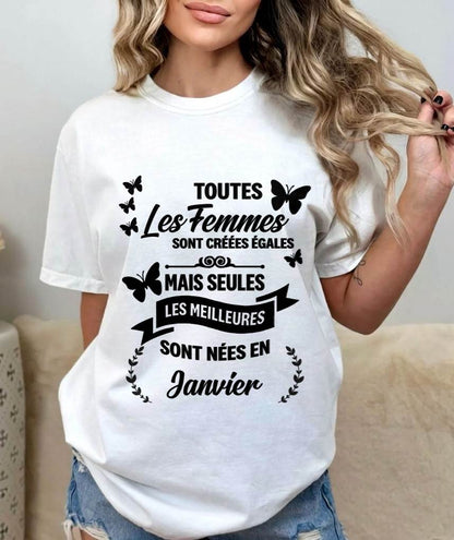 LES MEILLEURES NÉES EN JANVIER - POUR LES FEMMES - TLEE01 (SKU2603-352-01)