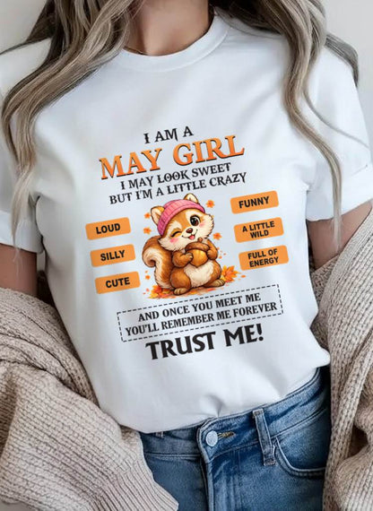 MAY GIRL - SWEET BUT A LITTLE CRAZY AND FULL OF ENERGY - FOR WOMEN - TLEE05 (SKU2603-126-05)