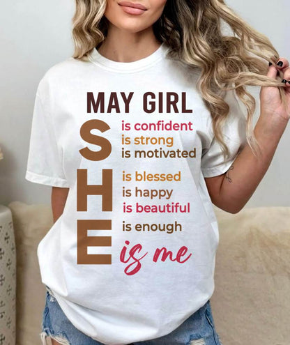 MAY GIRL - SHE IS ME - FOR WOMEN - TLEE05 (SKU2607-164-05)