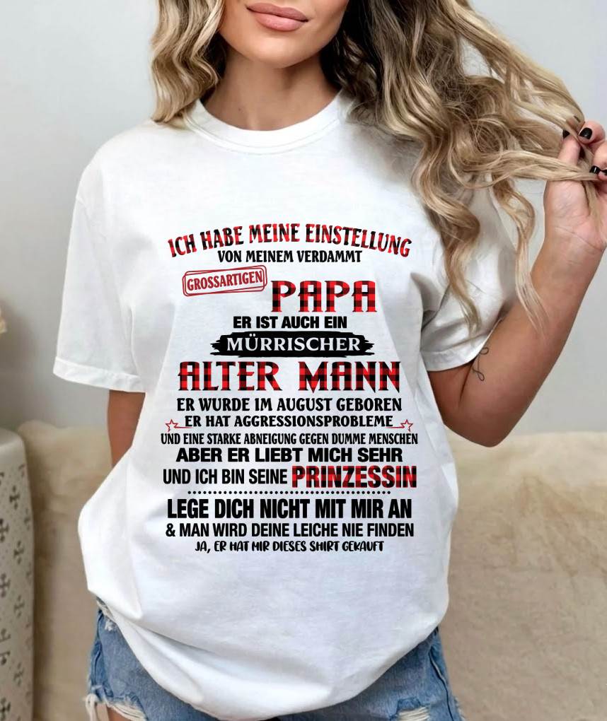 AUGUST / MEIN PAPA, MEIN HELD – EIN GESCHENK VON PAPA - TLEE08 (SKU2606-08-08)