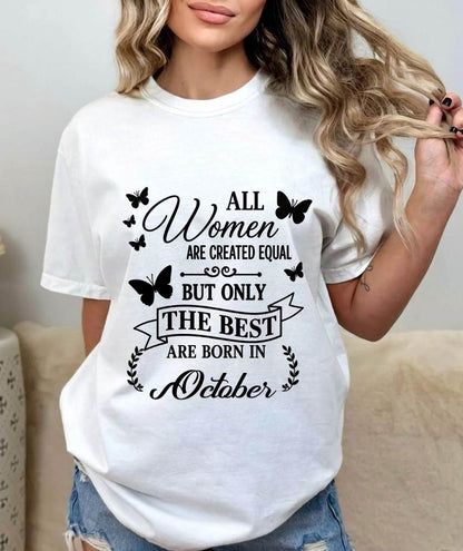 OCTOBER – ONLY THE BEST ARE CREATED - FOR WOMEN - TLEE10 (SKU2606-322-10)