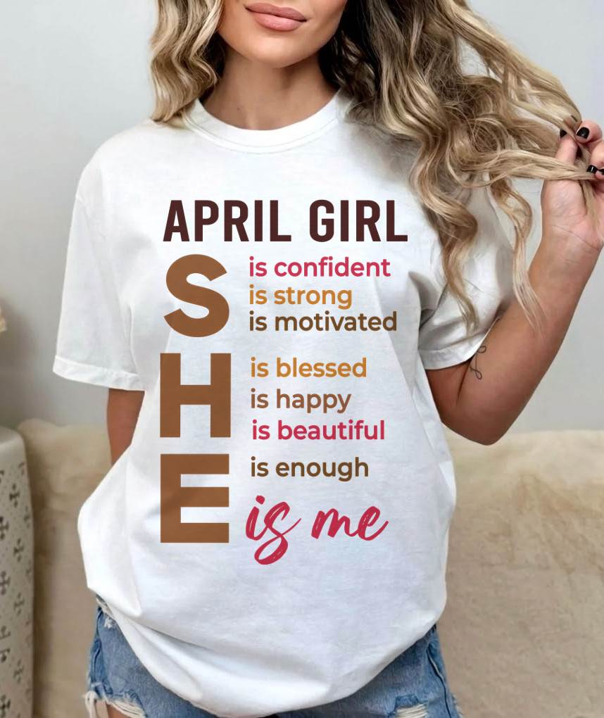 APRIL GIRL - SHE IS ME - FOR WOMEN - TLEE04 (SKU2607-164-04)