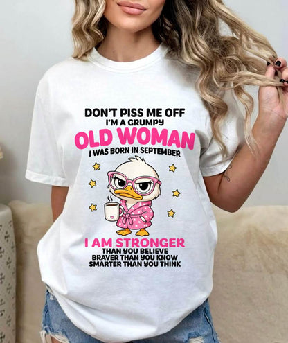 SEPTEMBER QUEEN WITH A GRUMPY ATTITUDE - FOR WOMEN - TLEE09 (SKU2604-220-09)