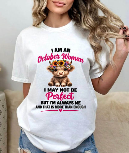 OCTOBER WOMAN MORE THAN ENOUGH - FOR WOMEN - TLEE10 (SKU2609-84-10)