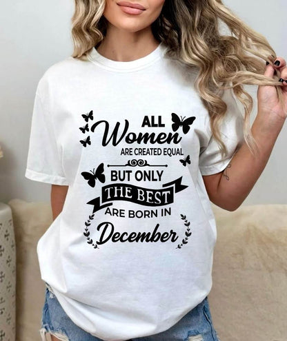 DECEMBER – BORN TO BE THE BEST, MADE TO STAND OUT - FOR WOMEN - TLEE12 (SKU2603-296-12)